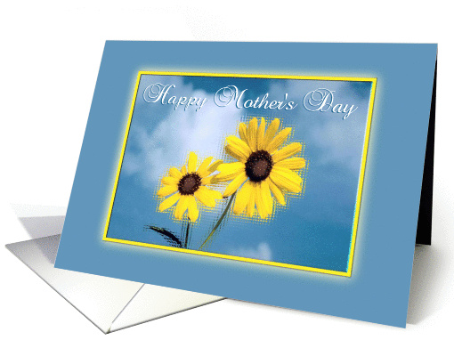 Mother's Day-For Mom-Yellow Daisies-Flowers card (604496)