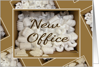 New Office Opening Invitation-Styrofoam Packing Peanuts card