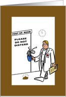 Congratulations-Post Operation Poop-Humor card