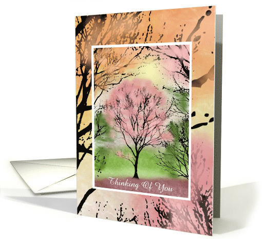 Thinking Of You With Beautiful Autumn Trees card (949427)