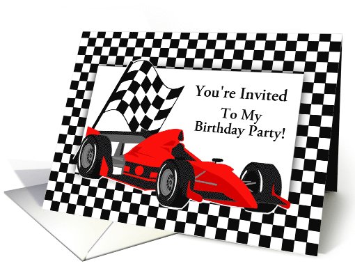 Child's Birthday Party Invitation-Custom Name card (967329)