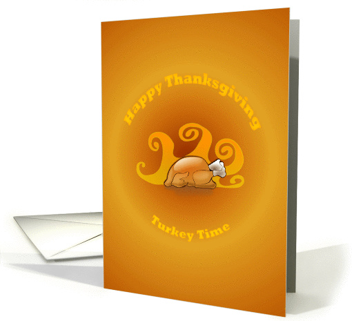 Thanksgiving Dinner Invitation with Turkey card (980969)