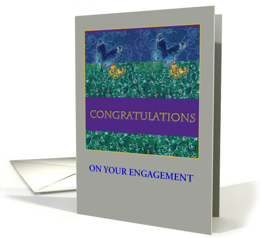 for Daughter Illustrated Congrats On Engagement card (1224650)