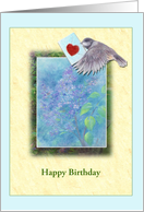 Church Secretary’s Birthday Illustrated Lilac card