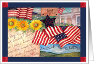 Military Service Thank You card