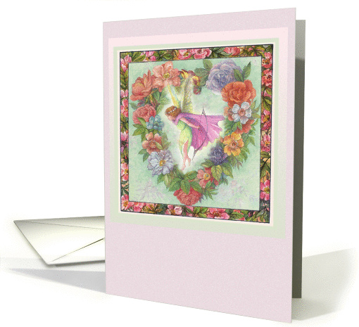 Angel Magical Heart Daughter Birthday card (786576)
