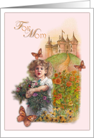 Magical Castle Sunflower For The Best Mom card