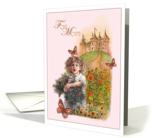 Magical Castle Sunflower Get Well For Mom
 card (796246)