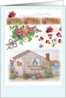 Special Mom’S Day Pansy Seaside Cottage card