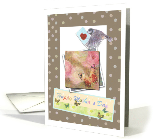 Mother's Day Special Delivery Floral Collage card (933832)