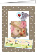 Mother’s Day Special Delivery Floral Collage card