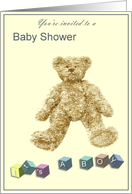 It’s a boy! Baby Shower Invitation card
