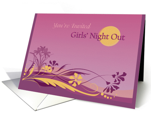 Girls' Night Out / Invitation card (456601)