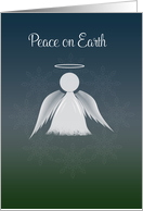 Peace on Earth Angel Happy New Year 2024 card