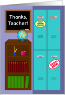 Teacher Thank You Special Educaton card