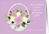Thinking of You: For Friend card