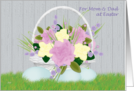 Easter Basket Mom & Dad card