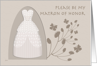 Be My Matron of Honor Taupe Album card