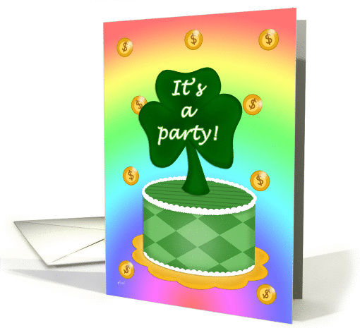 St. Patrick's Day Party Invitation card (324869)