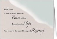 Recovery Ocean & Sand Eight Years card