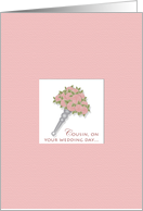 Tussy Mussy Cousin Wedding Congrats card