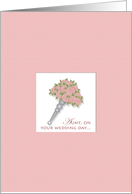 Tussy Mussy Aunt Wedding Congrats card