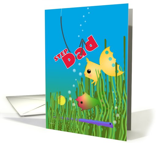 He's a Keeper!  Father's Day Step Dad card (429546)