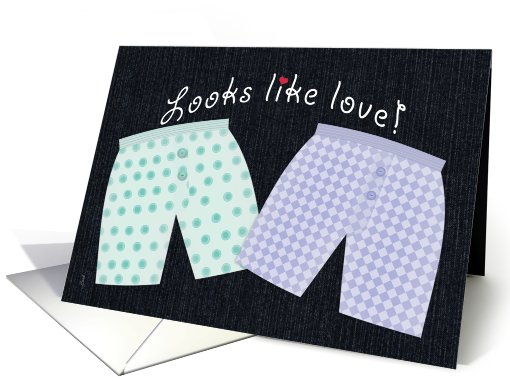 Boxers Commitment Civil Union card (430839)