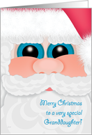 Granddaughter Christmas Santa Kid’s Cards