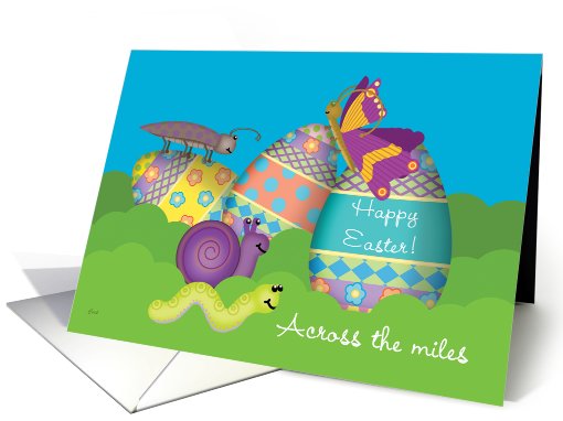 Easter Eggs Bugs Across the Miles card (577763)