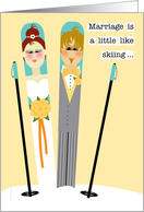 Funny wedding congrats cards