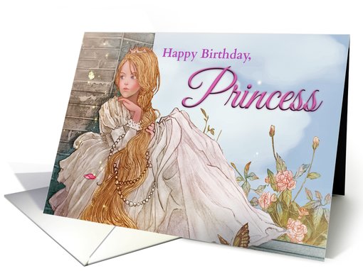 Happy Birthday Beautiful Princess card (1658182)