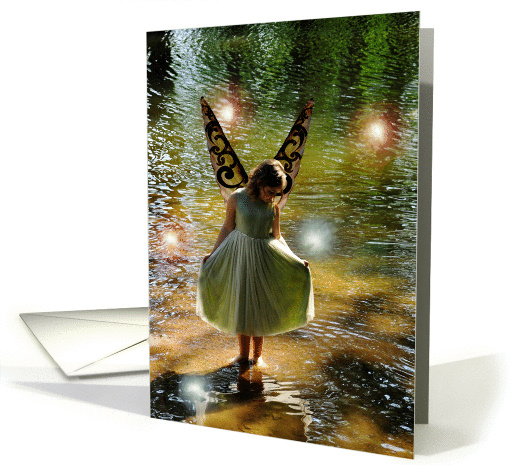 The Little Green Fairy (Bank Inside) card (944703)