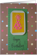 BirthdayHat card