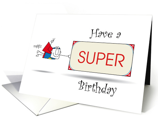 Have a Superhero Birthday card (1408508)