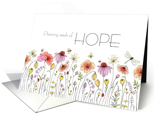 Planting Seeds of HOPE card (1612576)