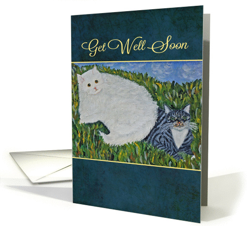 Get Well Cats card (375682)