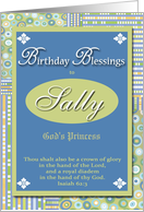 Birthday Blessings - Sally card