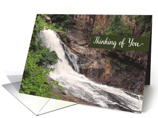 Thinking of You Waterfall Blank Any Occasion card (472996)