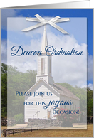 Deacon Ordination Invitation card