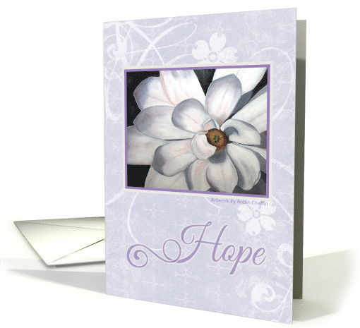 Purple Hope for Cancer card (529688)