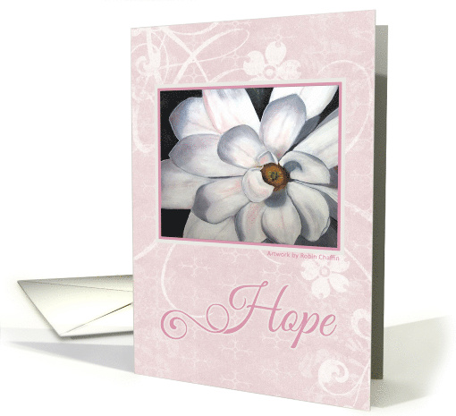 Pink Hope for Cancer card (529690)