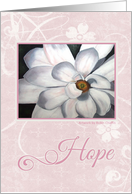 Pink Hope for Cancer card