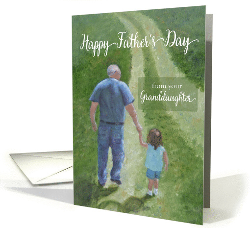 Happy Father's Day from Granddaughter card (588294)