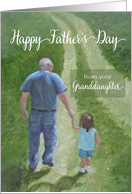 Happy Father’s Day from Granddaughter card