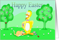 easter treat card
