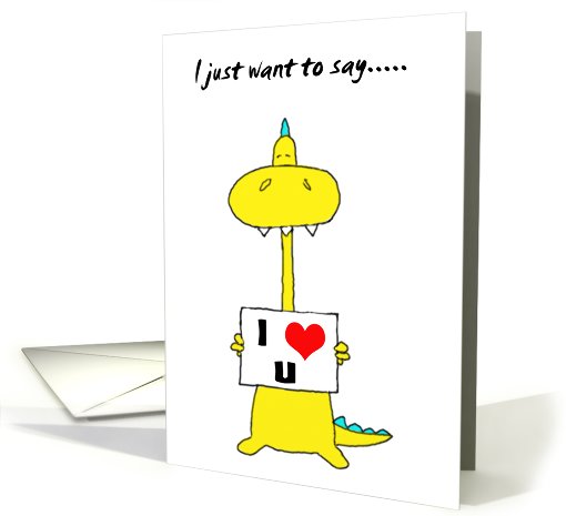 i just want to say.. card (453297)