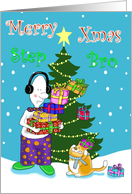 Merry Xmas Step Bro card