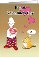 Valentine be mine card