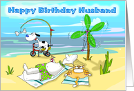 Husband Happy Birthday card